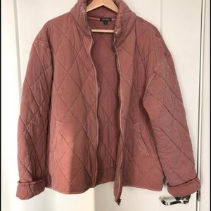 Quilted Bomber Jacket